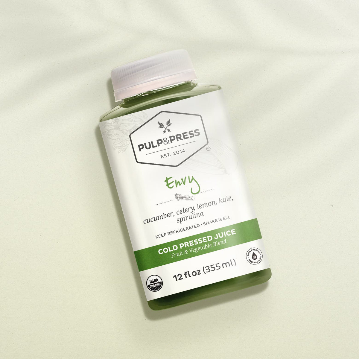 Organic Cold Pressed Cucumber, Celery, Kale & Lemon Juice Pulp