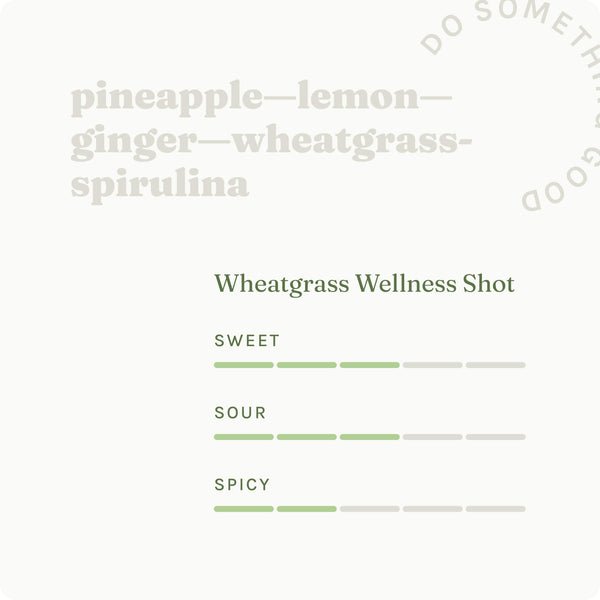 Wheatgrass Wellness Shot